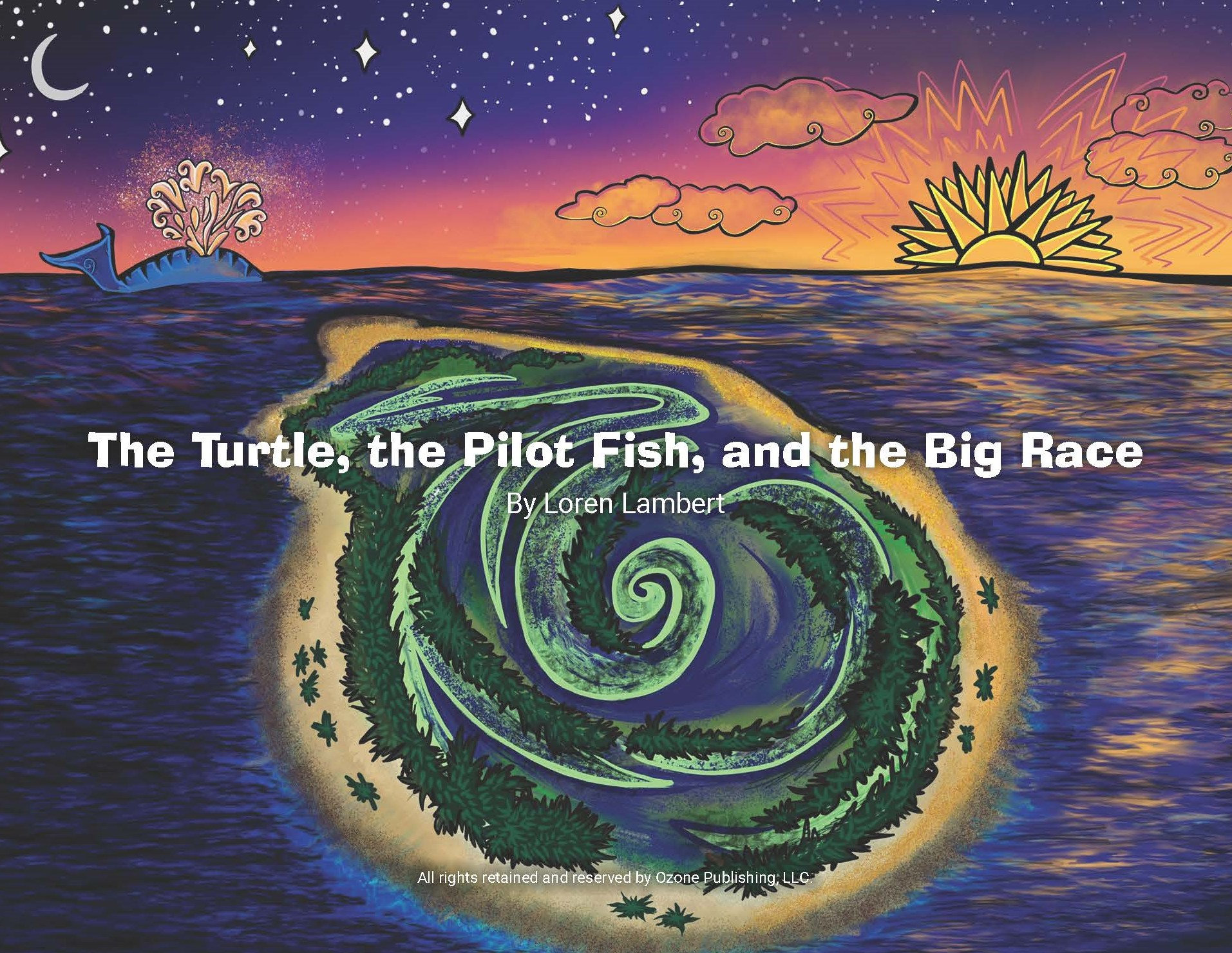 Pilot Turtle Children's Book - the Turtle, the Pilot Fish, and the Big Race ...