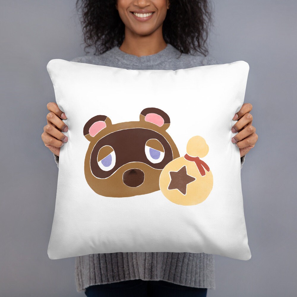 Animal Crossing New Leaf Tom Nook Tommy y Timmy Pillow Etsy