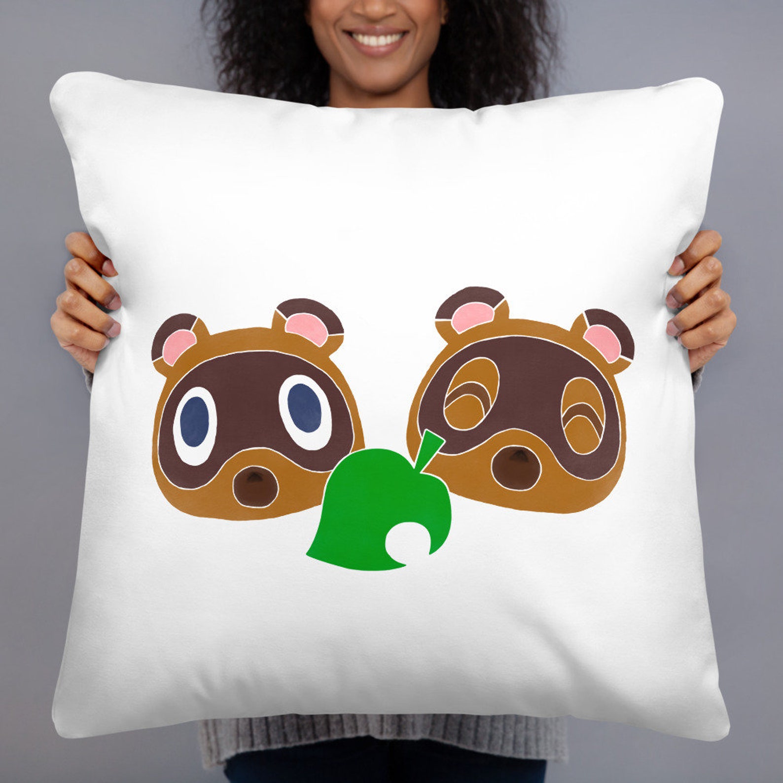Animal Crossing New Leaf Tom Nook Tommy y Timmy Pillow Etsy