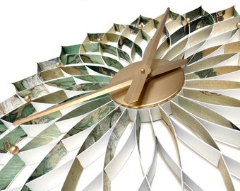 Geometric Clock | 25" | 17"