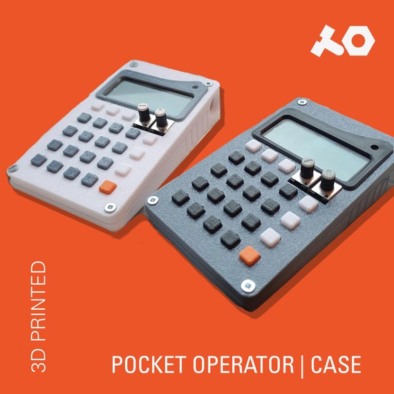 Pocket operator PO-33 ケースセット Custom Pocket Operator Case STL File - Sleek Protection for Your