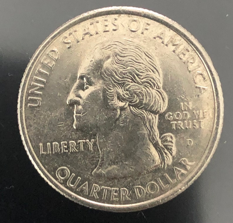 1999 Delaware 1787 The First State Quarter Dollar Coin P & D Etsy