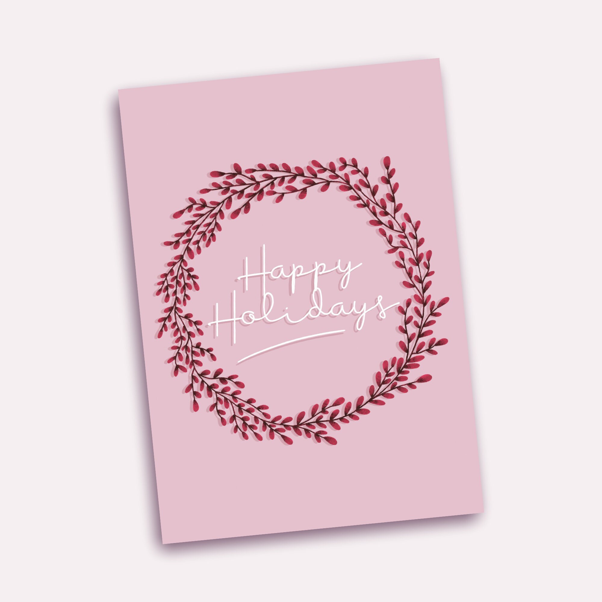 happy-holidays-printable-pink-christmas-decor-christmas-etsy