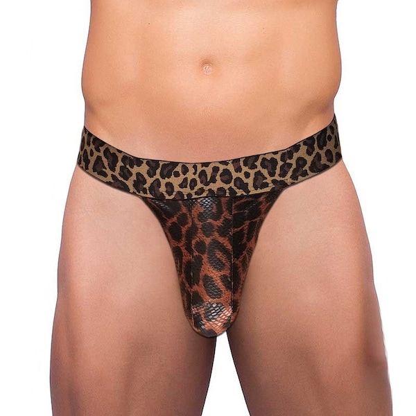Mens Sheer Thong Etsy