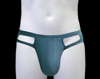 BB330 Männer Unterwäsche, große Beutel-Bikini-Slip mit offenen Seiten