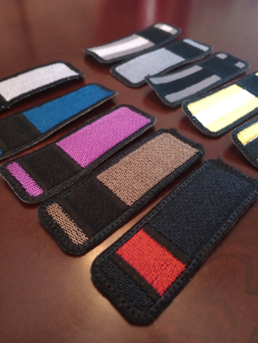 Embroidered Jiu Jitsu Rank Patches Etsy