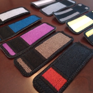 Embroidered Jiu Jitsu Rank Patches