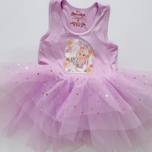 Lilac Princess Tutu Dress, lilac, Tutu, Dress, Ballet, Ballerina, lavender, long hair, princess, Magic, Magical, For Girls, Dress Party