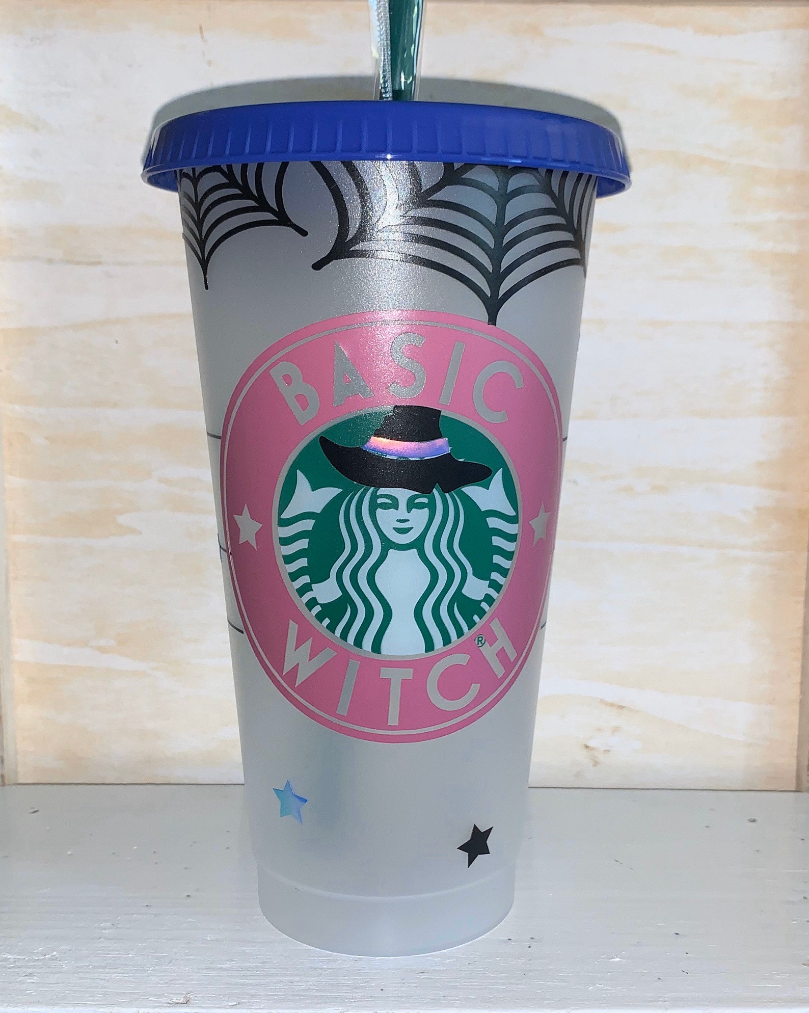 Personalized Starbucks Venti Cup Witches Brew Halloween