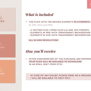 May include: A digital download of a logo design for a business called "Saturn Studios". The logo features a stylized image of Saturn with rings and stars. The text "What is included" and "How you'll receive" are also included in the image.