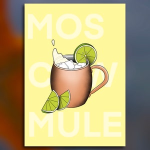 Bad Bunny Moscow Mule Art Print