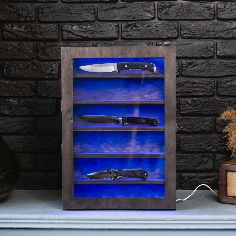 Knife Display Case - Etsy