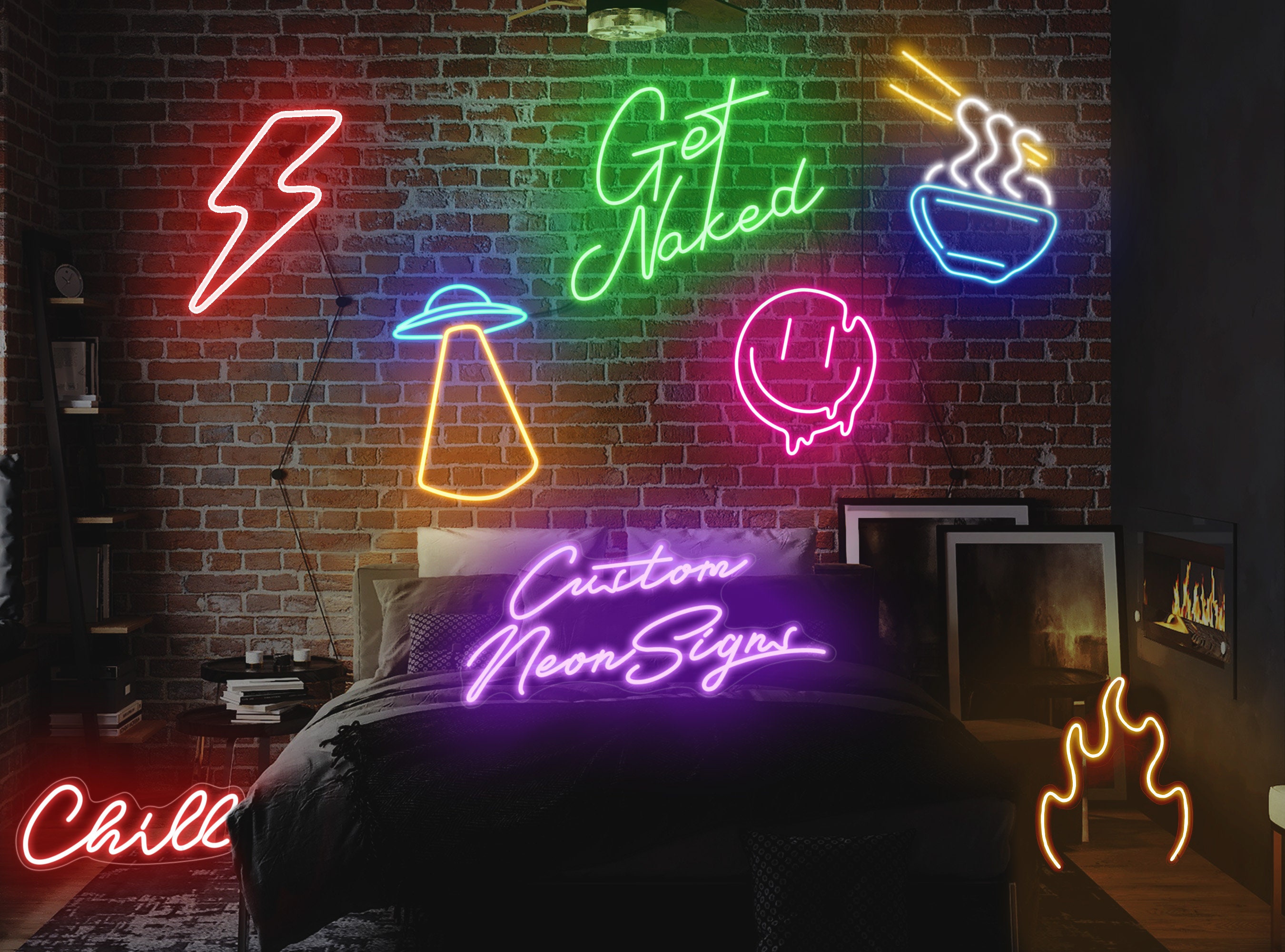 Light on sale neon sign