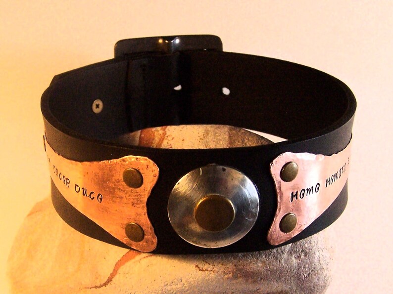 Leather Women Choker Collar of Consideration Punk Gothic Etsy