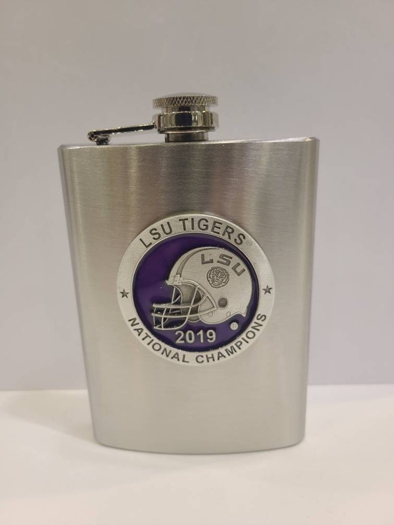 LSU Flask stainless steel 2019 Championship