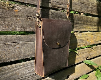 haversack leather