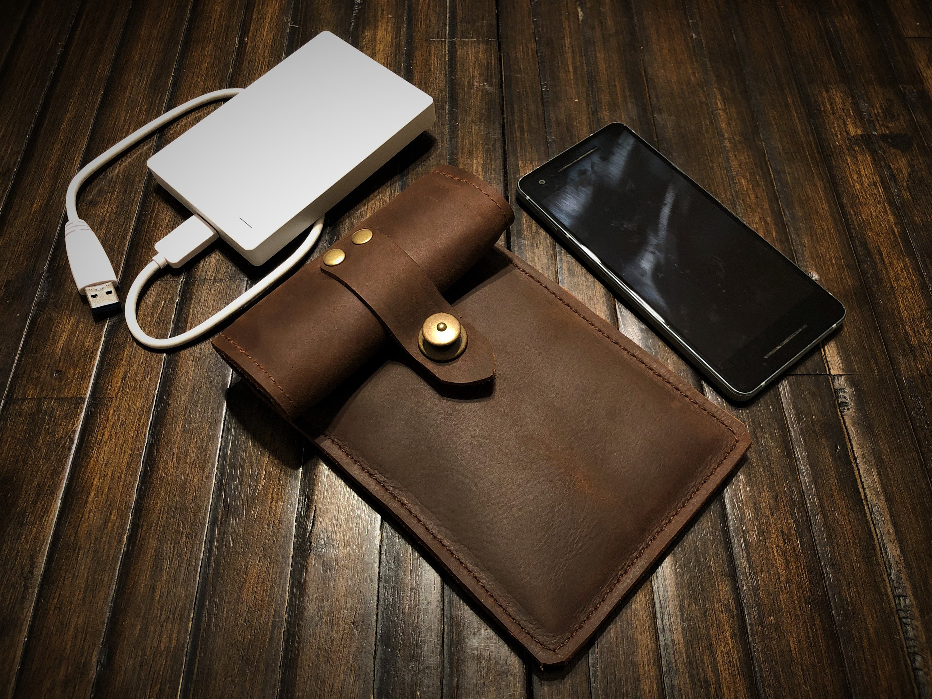 PreisingLegacy Handmade Leather Faraday Bag