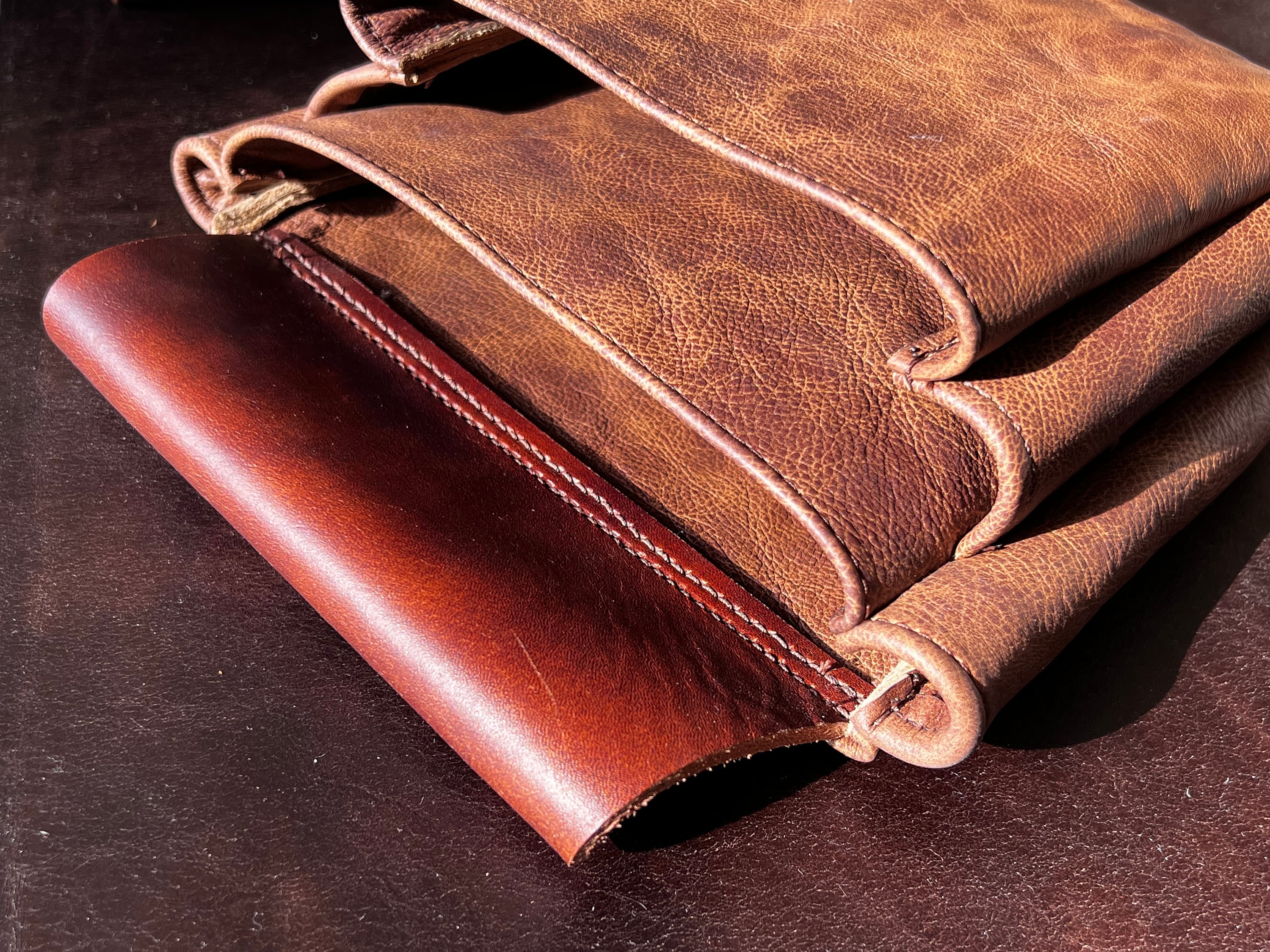 Handmade Leather Hunting Bag Set: Sportsman Belted Game Pouches - Etsy