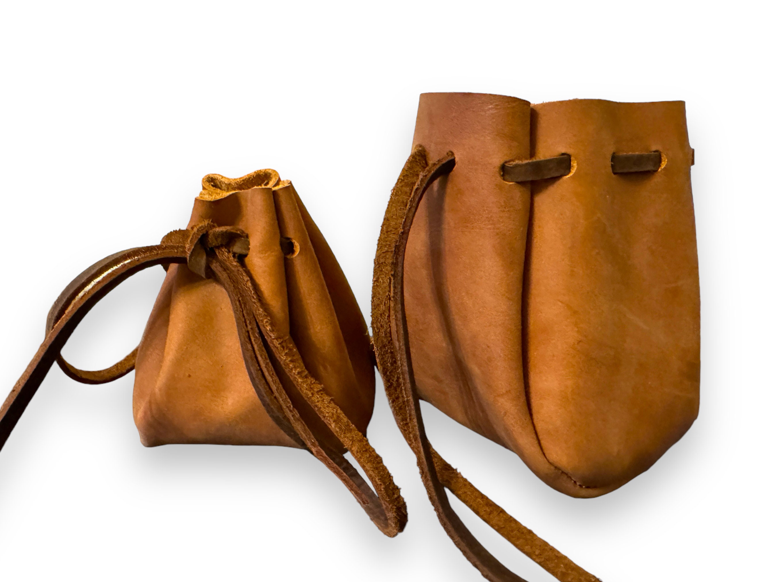 Tan leather pouch hotsell