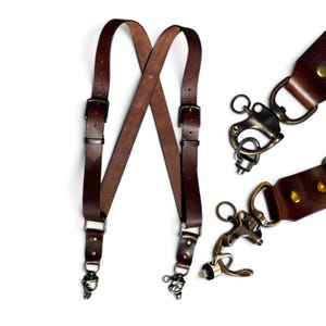 Handmade Leather Dual Camera Harness: Adjustable Two-Camera Strap, Antique Brass Hardware