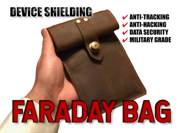 FARADAY BAG for Phone Military-grade EMF Protection 5G Blocker
