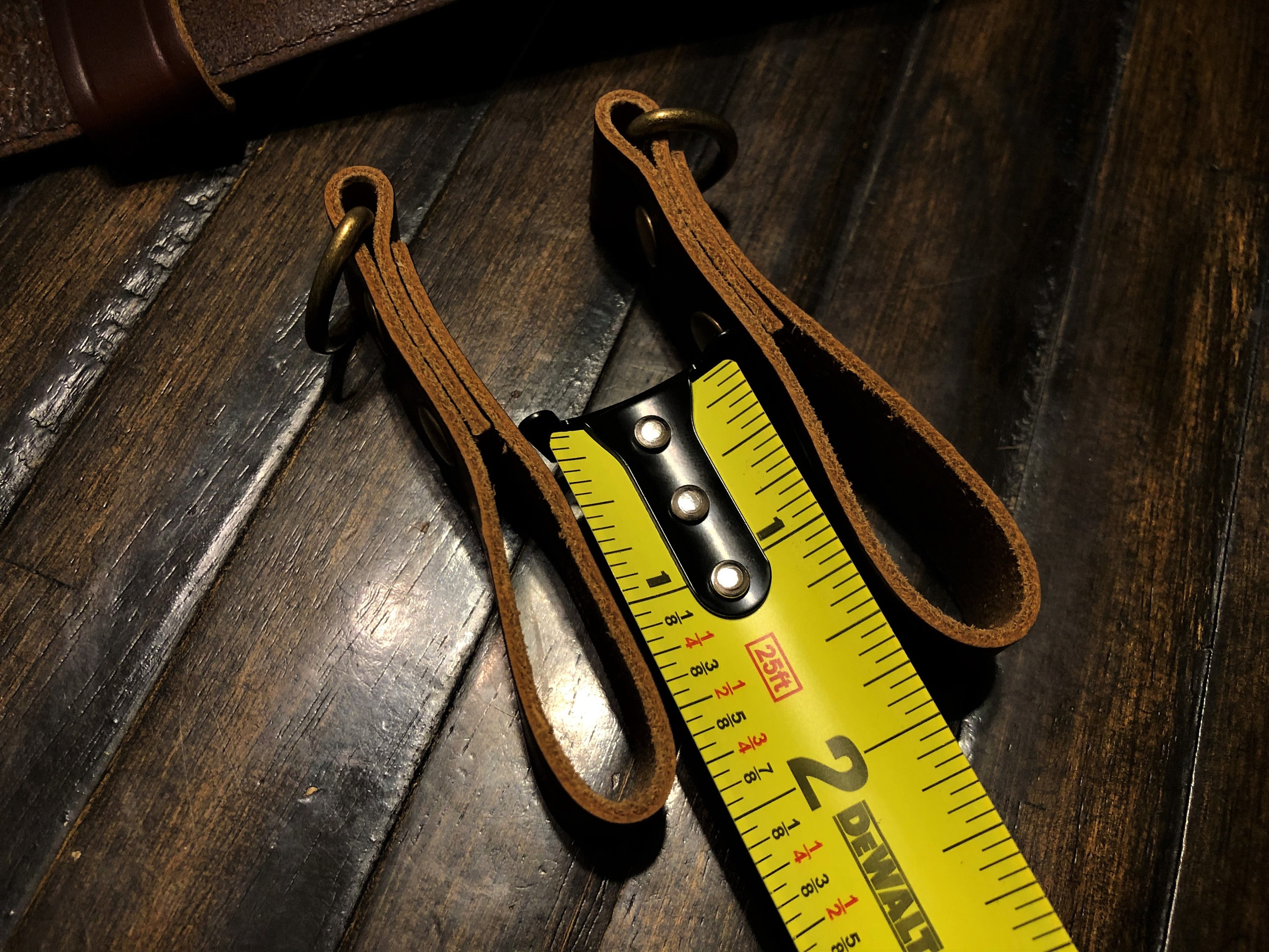 Heavy Duty Leather Suspender Loop Attachment / Tool Belt Strap Etsy