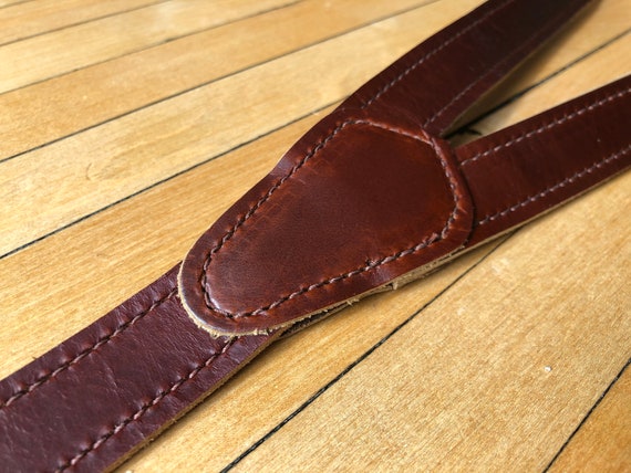 Men's Leather Work Suspenders / HEAVY DUTY Suspenders / Handmade