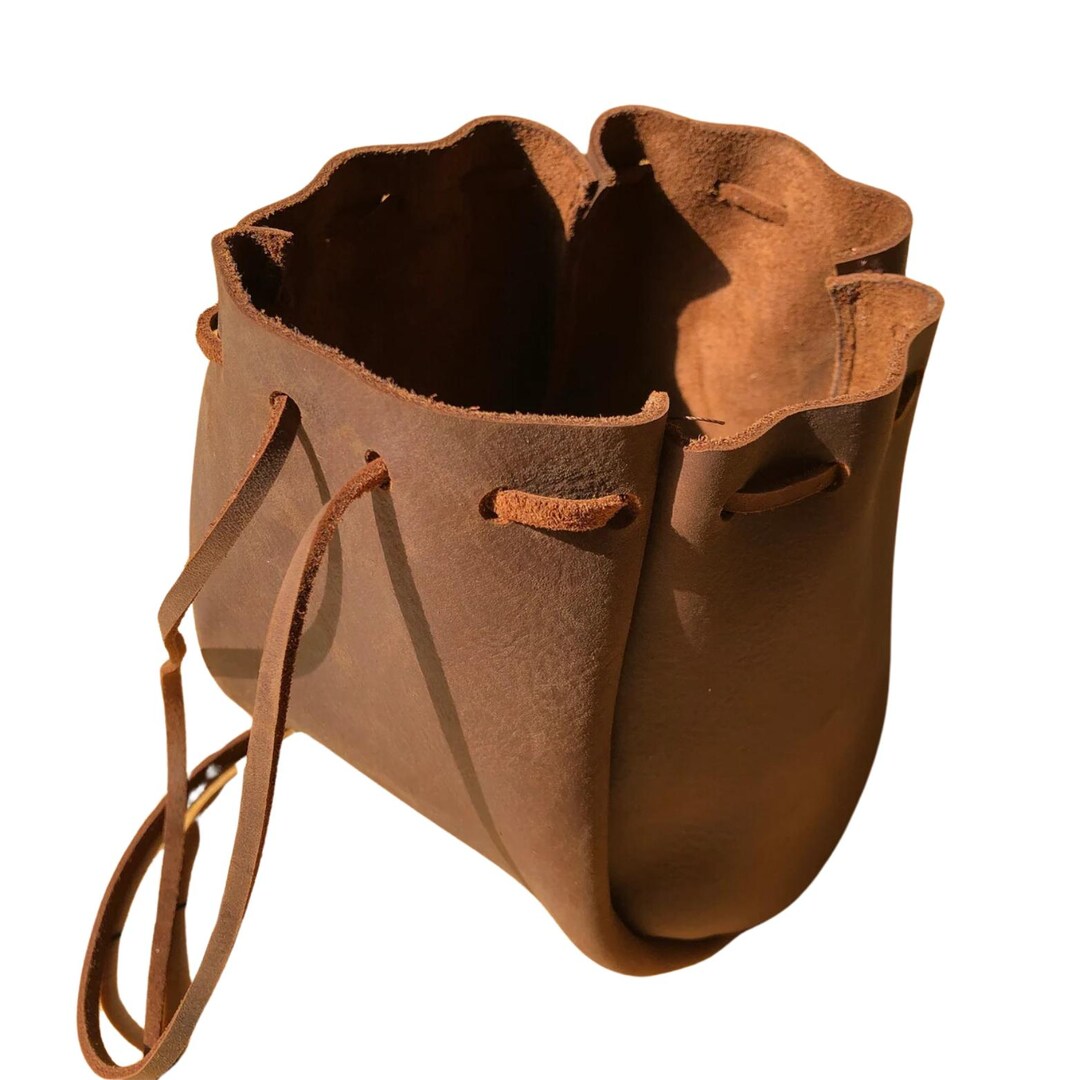 ワコマリア SUEDE LEATHER DRAWSTRING BAG SUEDE LEATHER DRAWSTRING BAG【BLACK】｜WACKO MARIA｜MELTING