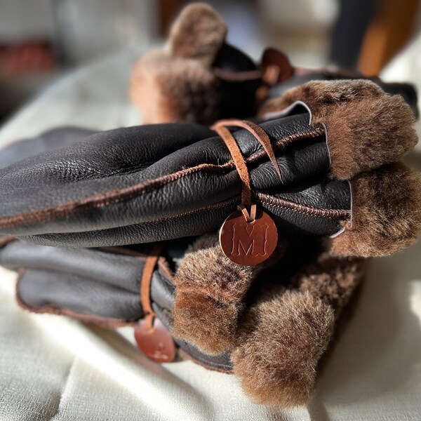 Mens Wool Mittens Etsy