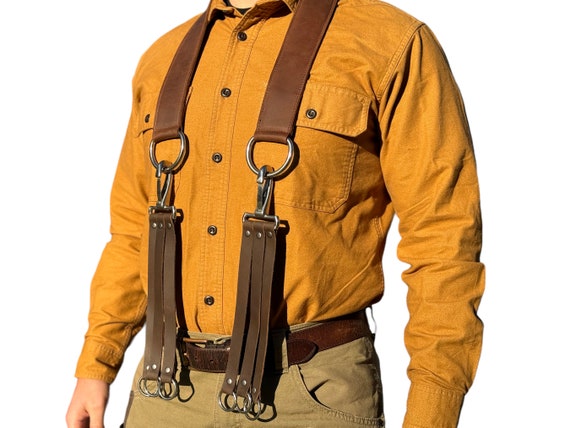 Genuine Leather Duck Hunting Game Belt - Handmade in USA - Etsy display picture 1