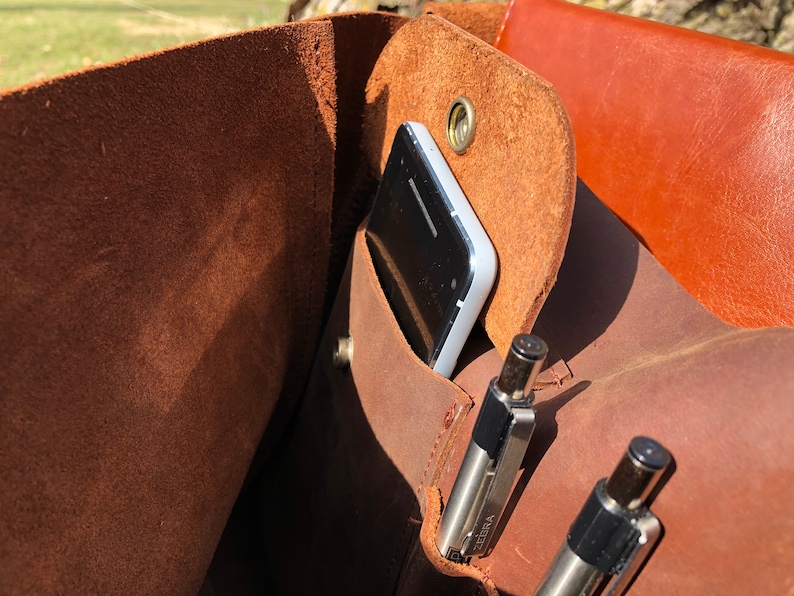 Handmade Leather Messenger Bag Laptop Messenger Bag Etsy