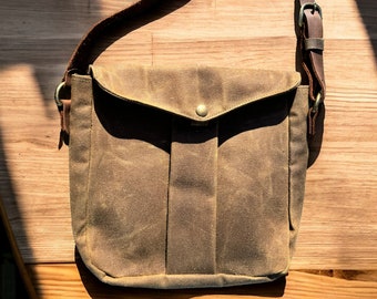 Haversack Handmade Waxed Canvas Bags Handmade Waxed Canvas Game