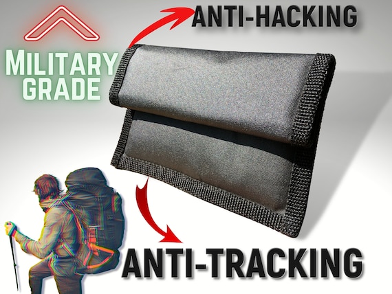FARADAY BAG Large Size Military-grade EMF Protection 5G Blocker  Anti-hacking & Anti-tracking Bag Cell Phone Signal Blocker 