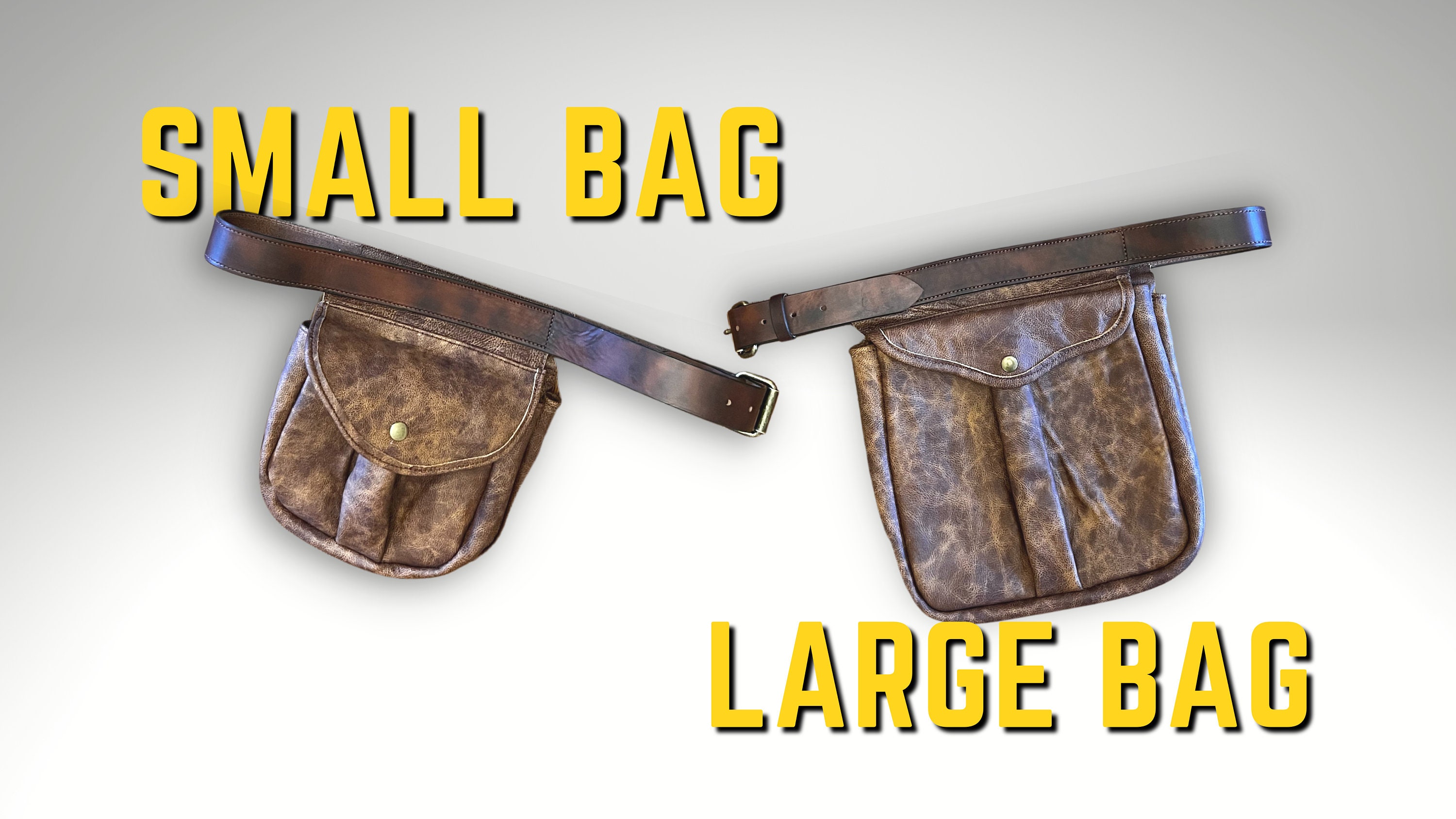 Handmade Leather Shooting Bag | USA Made Hunting Belt Pouch - Etsy