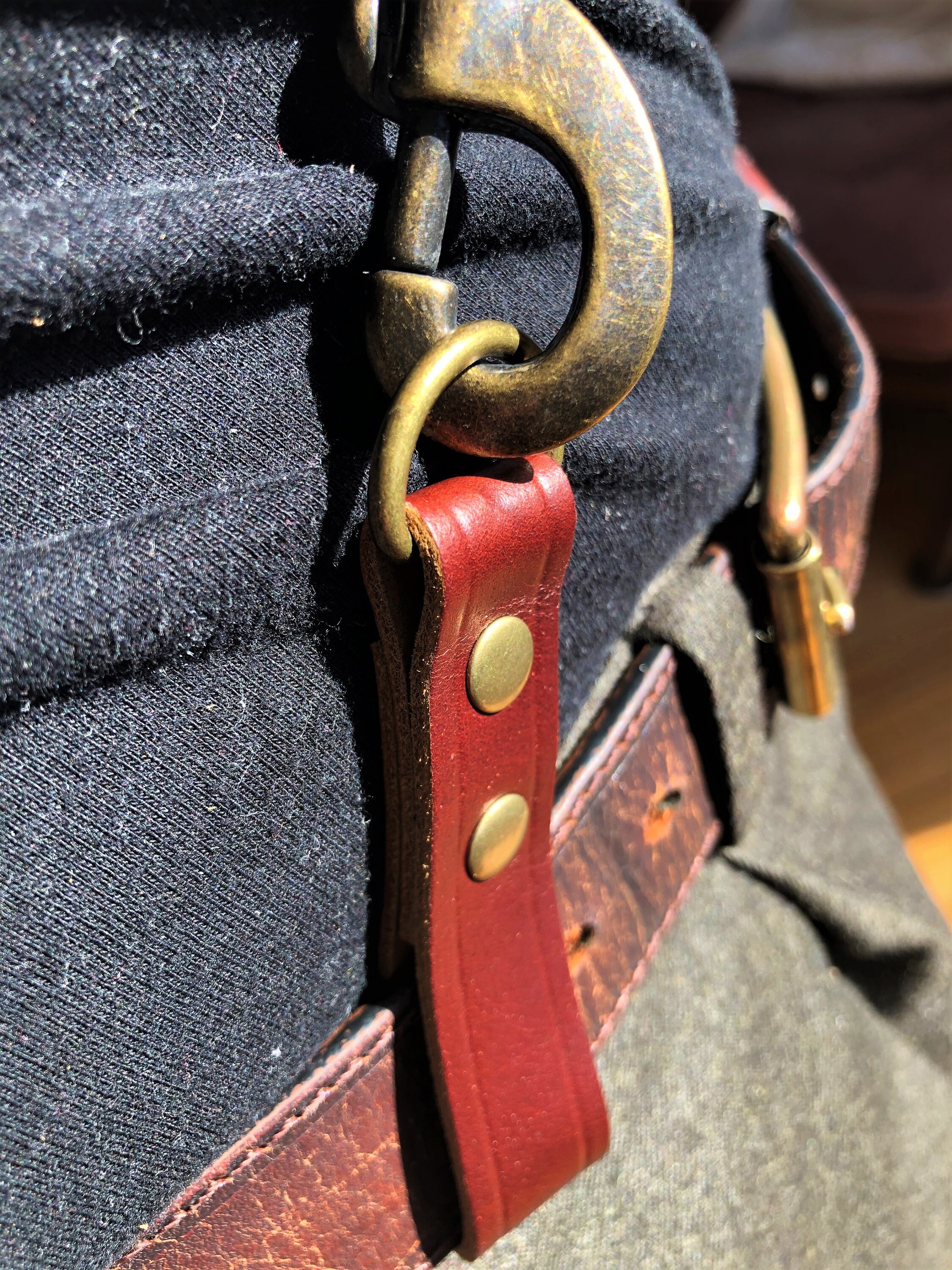 Heavy Duty Leather Suspender Loop Attachment / Tool Belt Strap Etsy