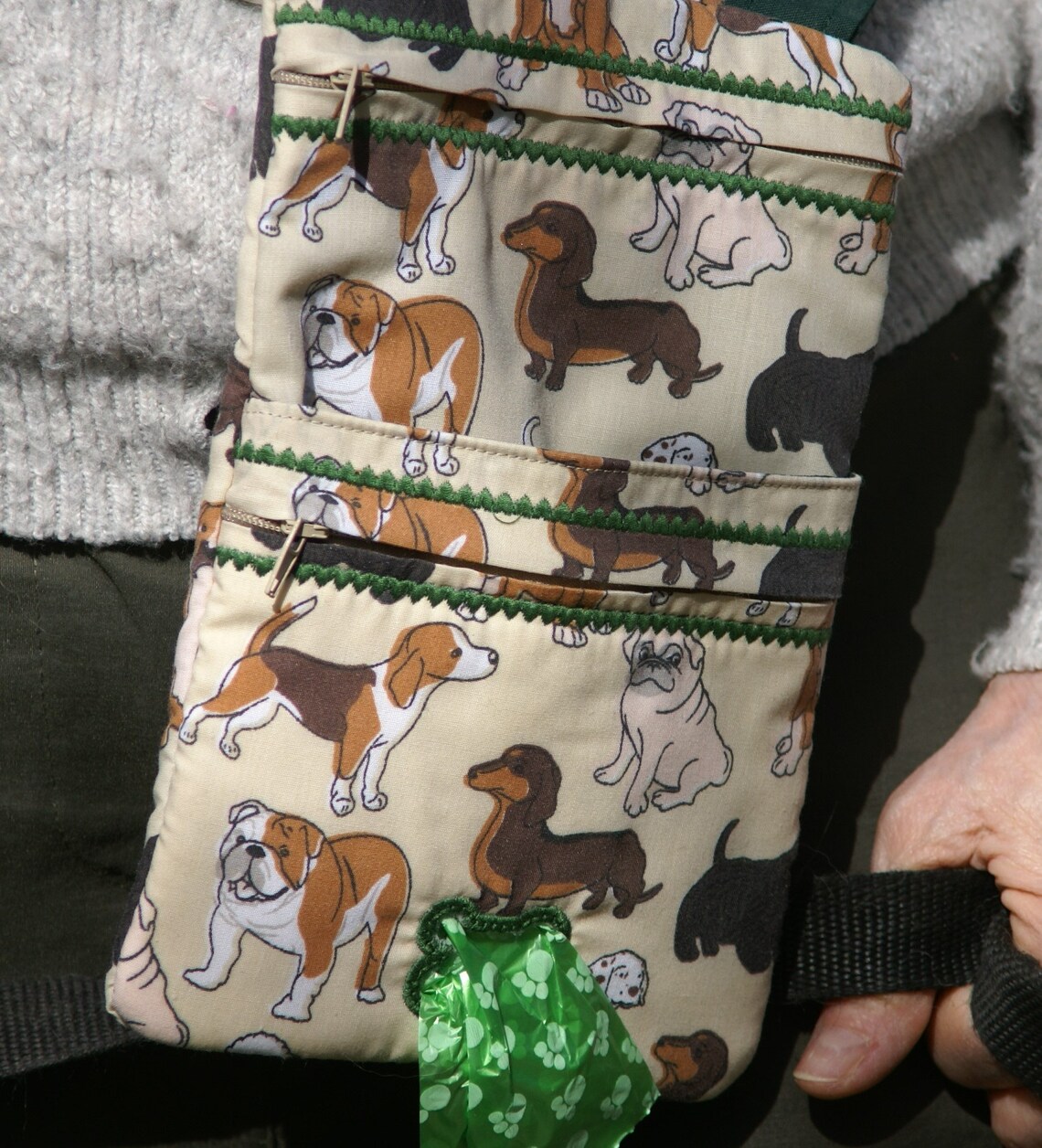 Dog Walking Bag Etsy