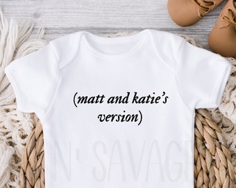 mommy's version Onesie®, Baby shower gift, Custom Gender neutral Onesies®,  Coming Home outfit