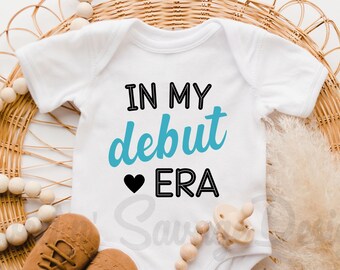 In My Debut Era Onesie®, Baby and Toddler bodysuits and tees, Girl Baby Shower Gift, In my Debut Era Infant Bodysuit, Trendy Baby Onesies®