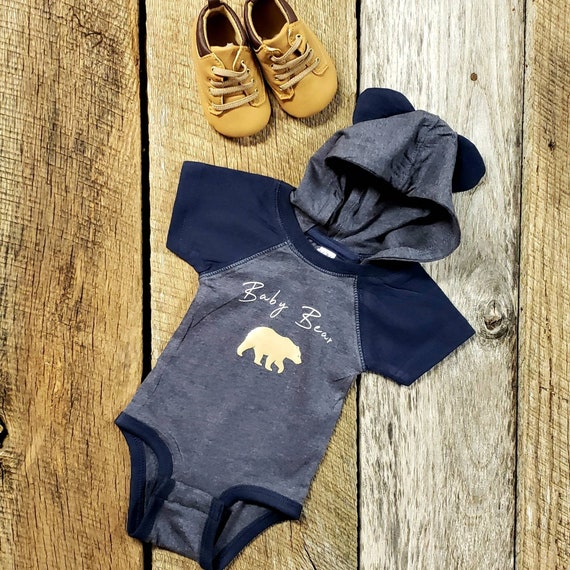 baby bear onesie with ears