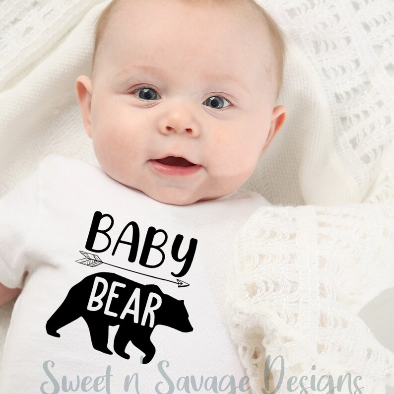 Baby Bear Onesie® Baby Shower Gift Newborn Onesie® Baby Etsy