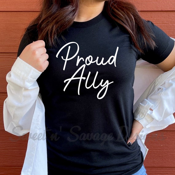 blm ally t shirt