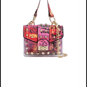 Graffiti 2-in1 Mini Purse Woman Handbags - Etsy