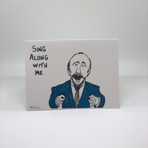 Sing Along With Mitch Birthday Card
