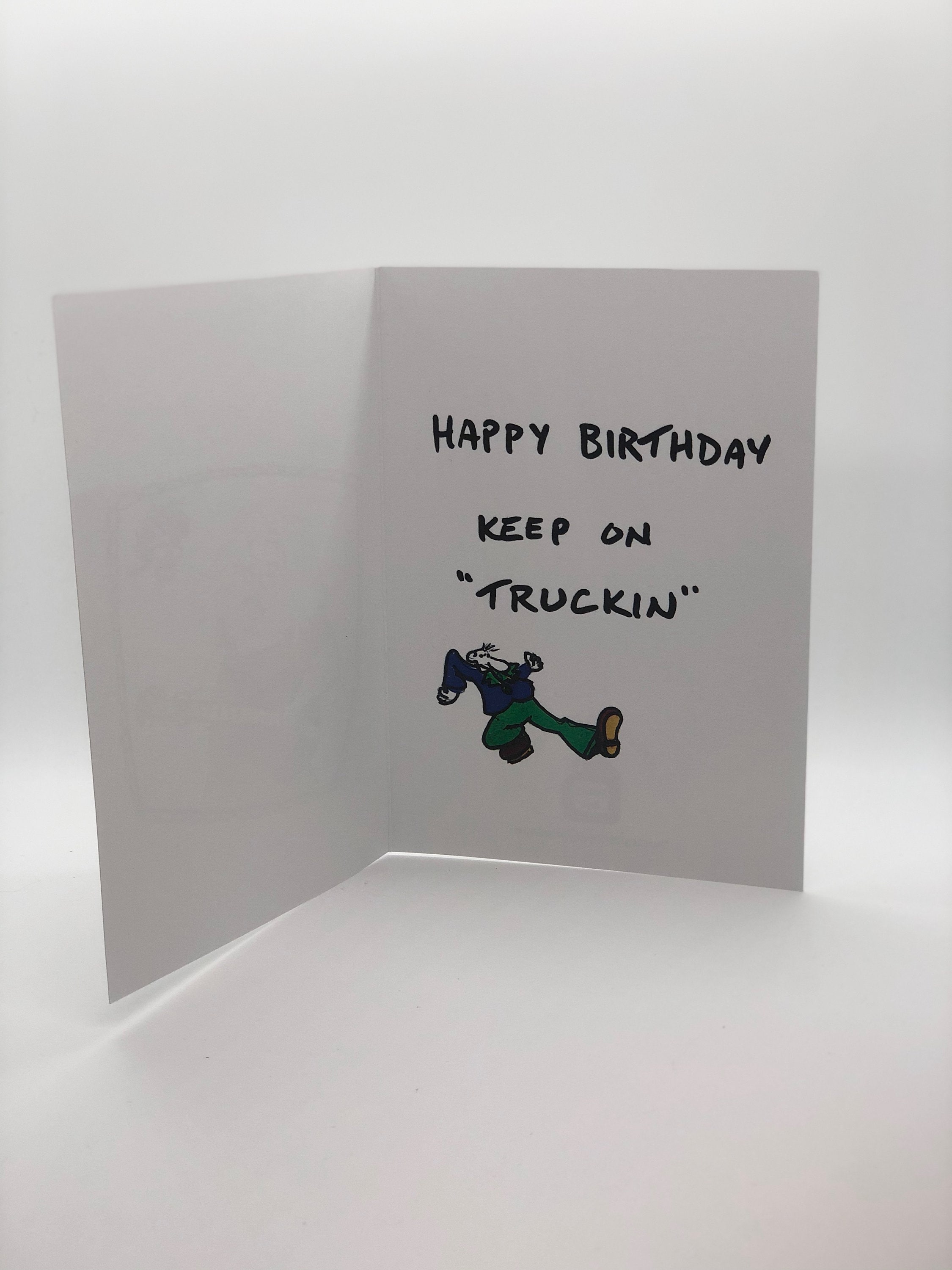 Grateful Dead Birthday Card - Etsy