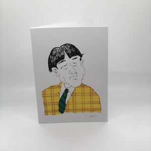 Cartão De Aniversário de Moe Howard {Três Patetas}