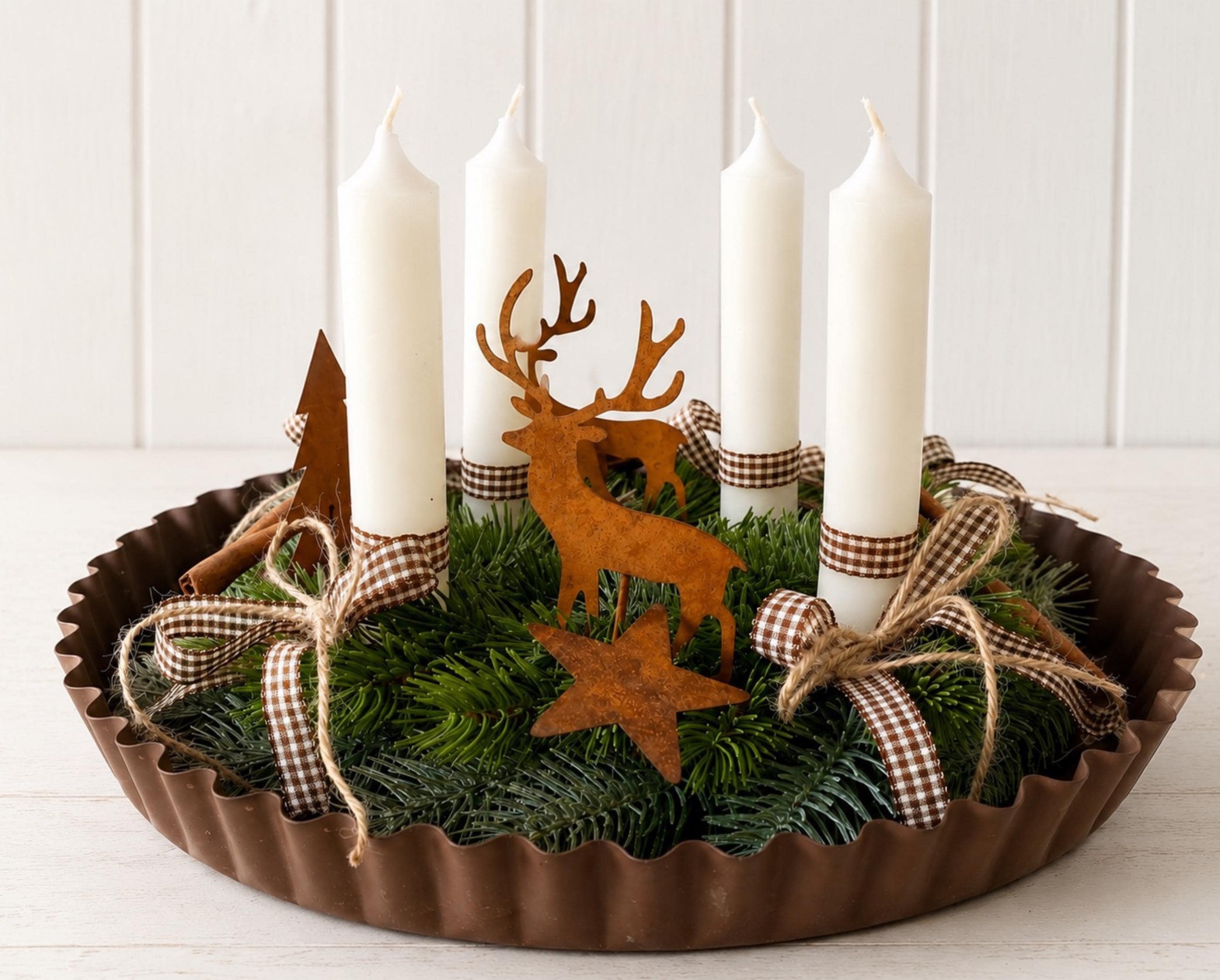 Adventskranz metall