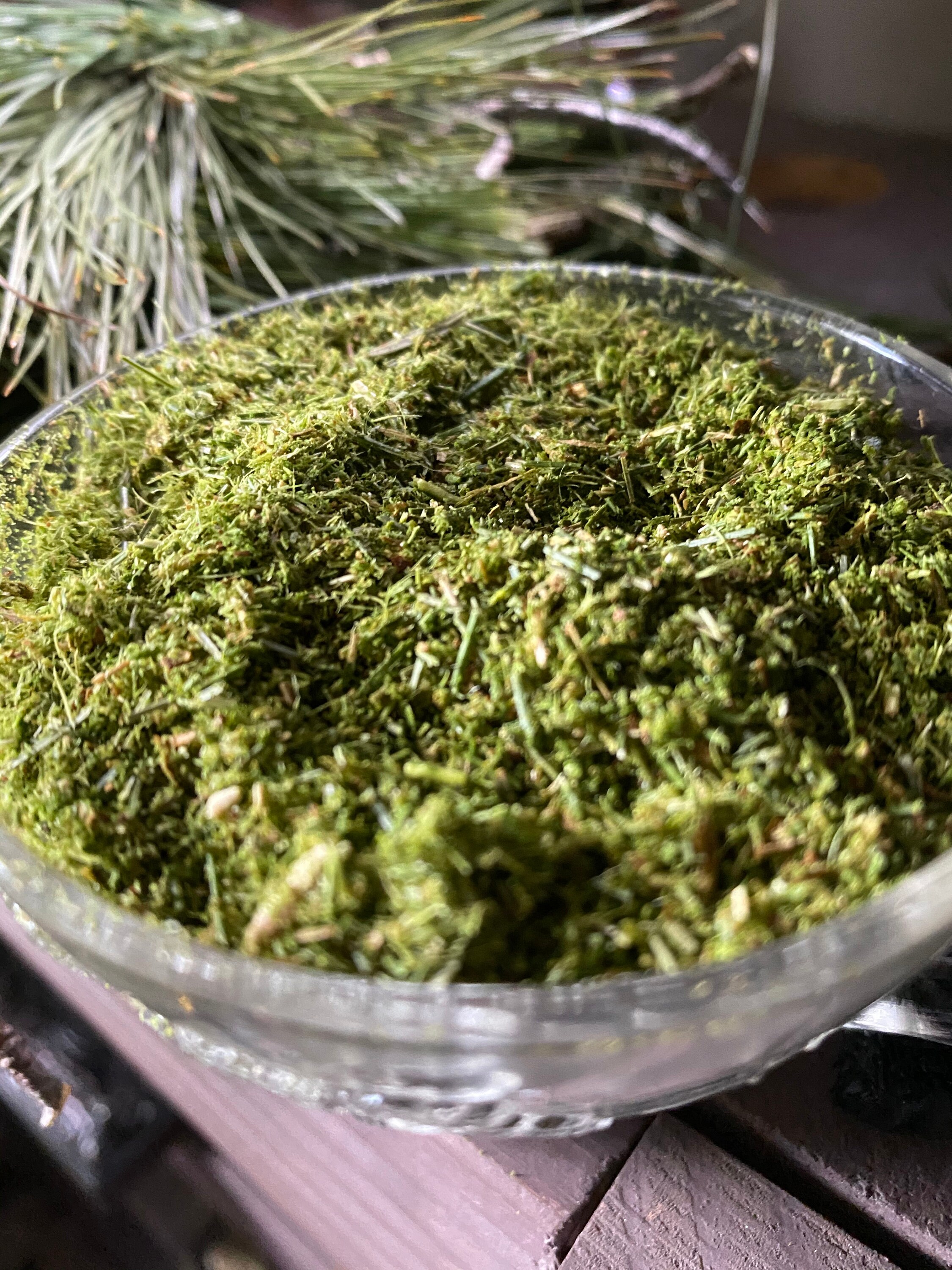 Pine Needle Powder Etsy
