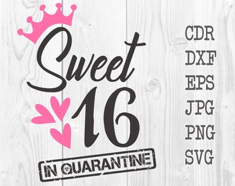Download Dxf Birthday Girl Svg Silhouette 16th Birthday Svg Sweet Sixteen Svg This Queen Makes 16 Look Fabulous Svg Cricut Birthday Queen Svg Clip Art Art Collectibles Lifepharmafze Com