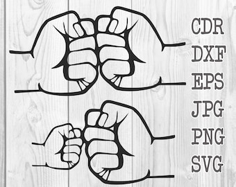 Free Free 155 Dad And Son Fist Svg SVG PNG EPS DXF File