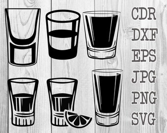 Shot Svg Etsy